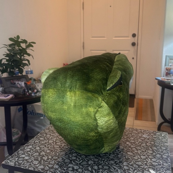 Pottery Barn Kids Green and White Dino Headpiece - Picture 4 of 6